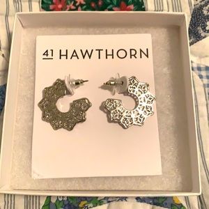 41 Hawthorn Jess Filigree Hoop Earring